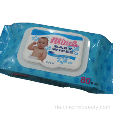 Erfrischen Sie sanft reinigende Tissue Baby Wet Wipes